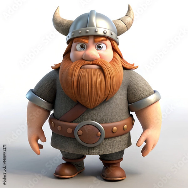 Obraz Character Viking Warrior with Axe