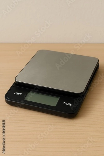 Fototapeta Digital Food Scale for Portion Control