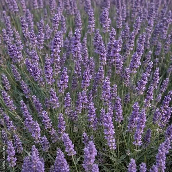 Fototapeta A profuse bouquet of fragrant lavender blooms , violet, relaxation