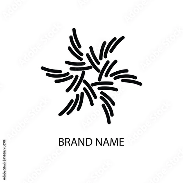 Fototapeta abstract floral element design