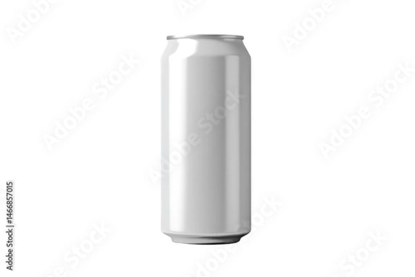 Fototapeta Soft drink can mockup on white background