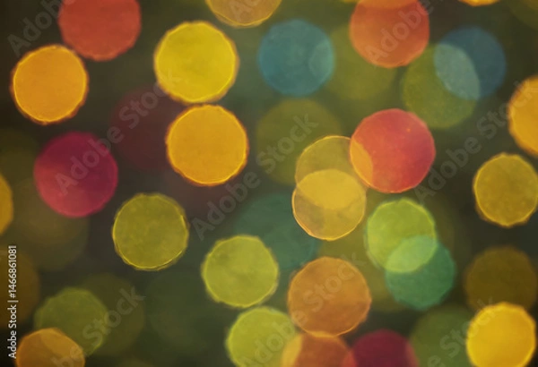Fototapeta colorful bokeh background