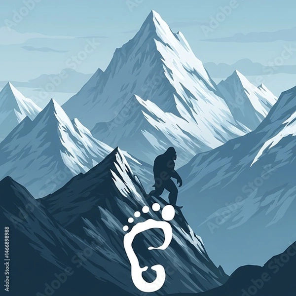 Fototapeta Summit's Shadow