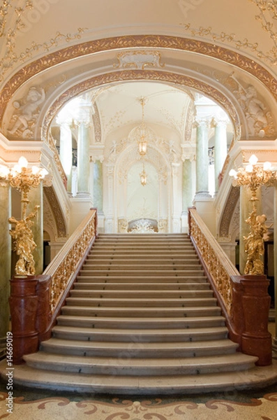 Obraz luksusowe schody