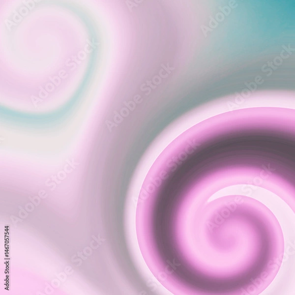 Fototapeta abstract background with colorful waves, template for your message,
