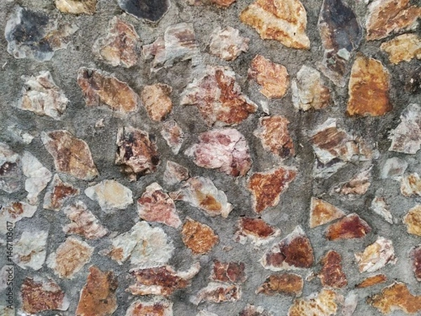 Obraz Rough Stone Wall Texture.