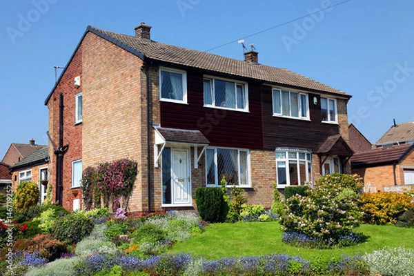 Obraz Typical english house, uk