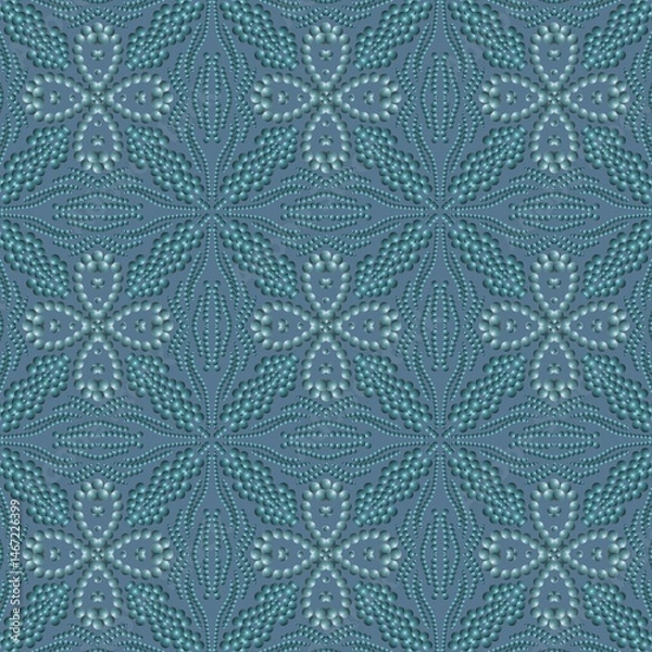 Obraz Background design, geometric pattern, abstract fabric pattern, used in designing various patterns, bright colors, floral patterns.