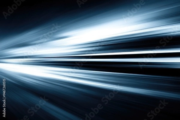 Fototapeta Abstract motion blur, light streaks