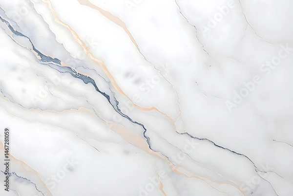 Obraz Navy Peach Marble Bold Texture