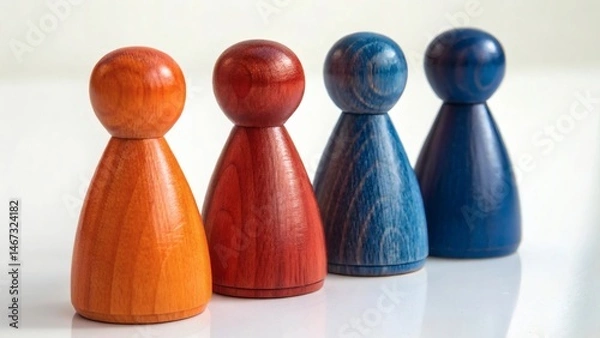 Fototapeta "Vibrant Diversity and Inclusion Collage – Unity, Pride, and Belonging in Colorful Representation"