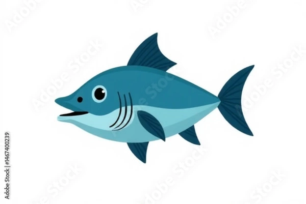 Fototapeta fish vector illustration