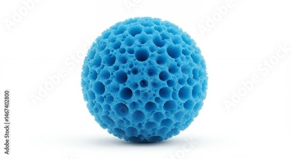 Obraz Blue textured sphere