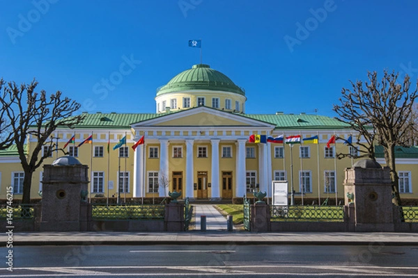 Obraz Tauride Palace is one of the largest and most historic palaces in Saint Petersburg, Russia.