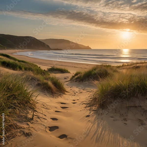 Obraz Golden Summer Coastline