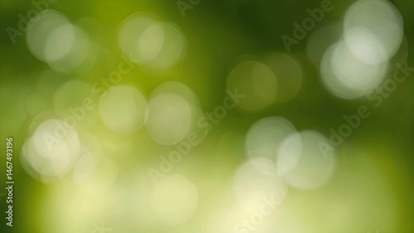 Fototapeta Abstract Green Natural Background with Soft Light and Organic Texture Ideal for Eco-Friendly Designs and Nature Themes