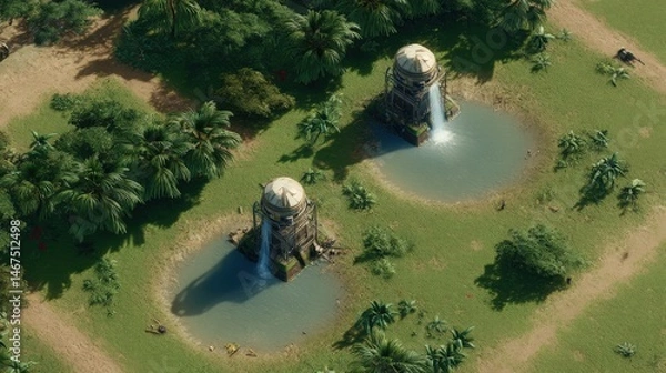 Obraz view from the top of the mountain