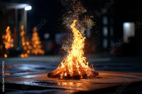 Fototapeta 모닥불, 불