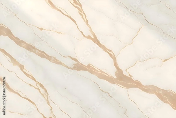 Obraz Cream Marble Bold Vein Texture