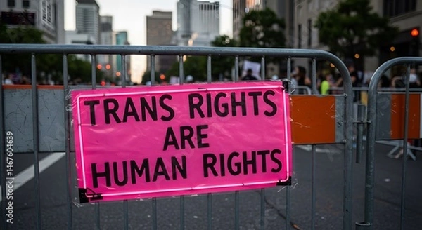 Obraz LGBT protest sign pride month protest signs 