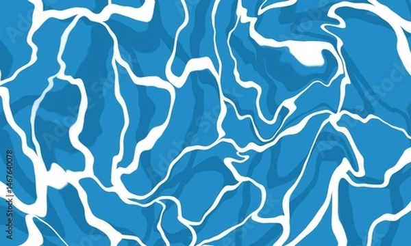Obraz A blue and white water pattern
