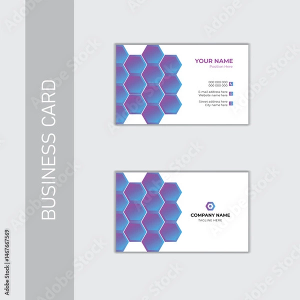 Obraz Vector modern creative business card design .