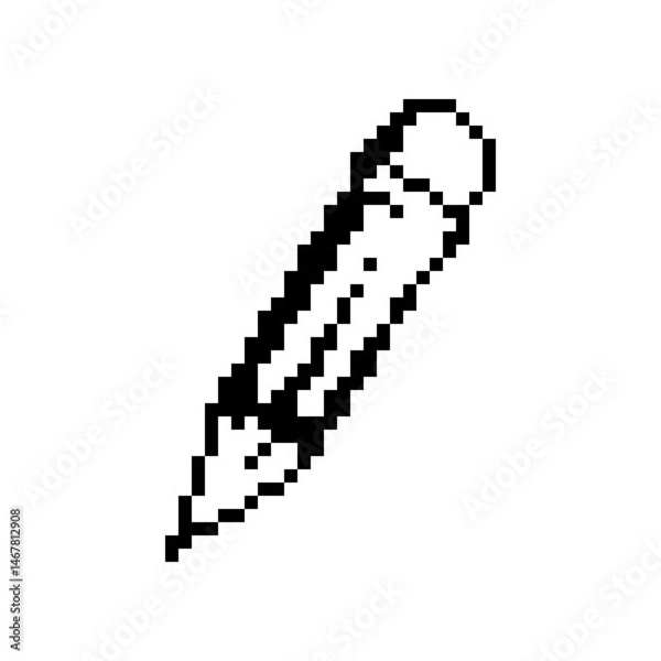 Obraz pixel pencil