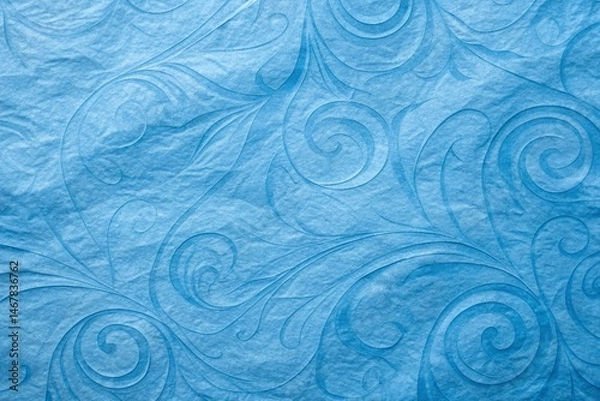 Obraz abstract blue paper texture background