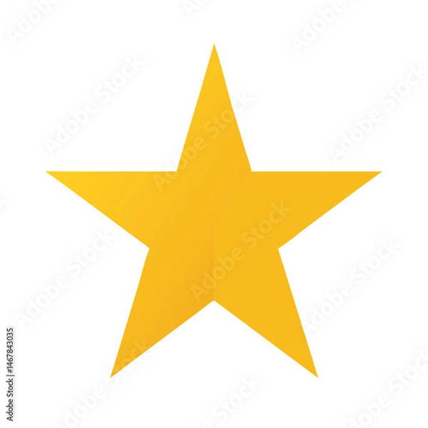 Obraz Shining Star Illuminating the Night Sky, Symbolizing Hope and Dreams