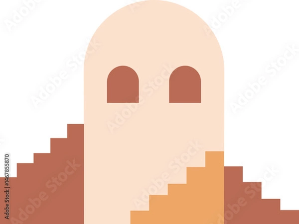 Fototapeta Boho Abstract Architecture