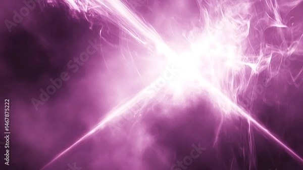 Fototapeta Abstract swirling light and smoke