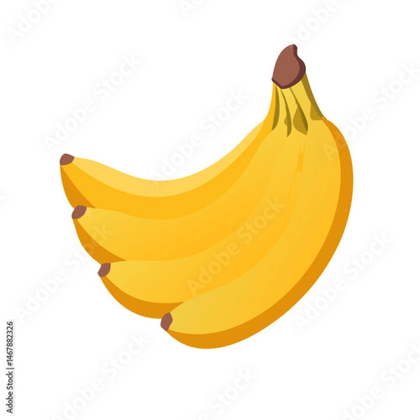 Obraz Bananas: The Delicious and Nutritious Fruit