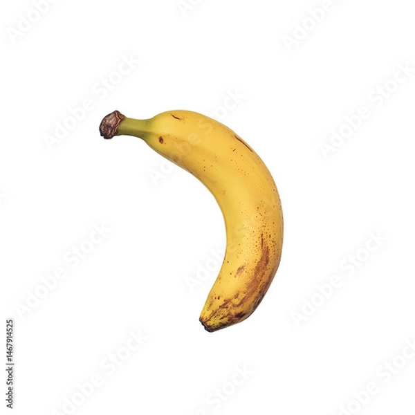 Obraz A Banana On Clear Png Background