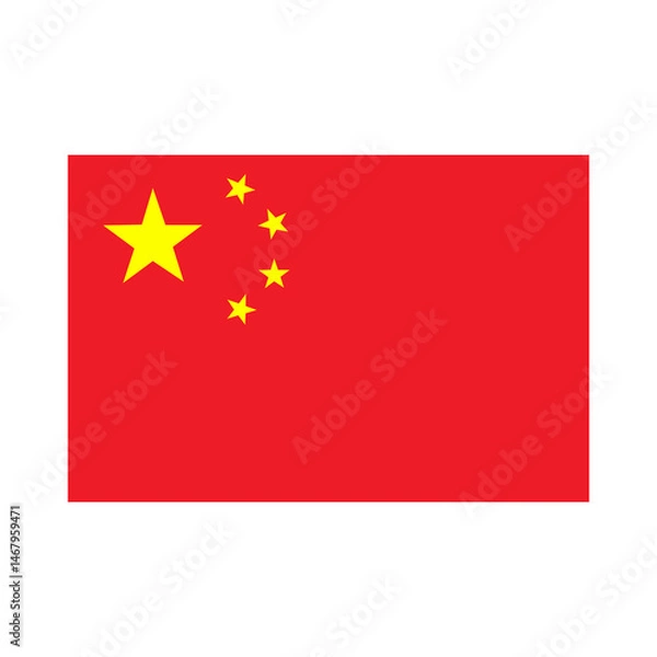 Obraz flag of china