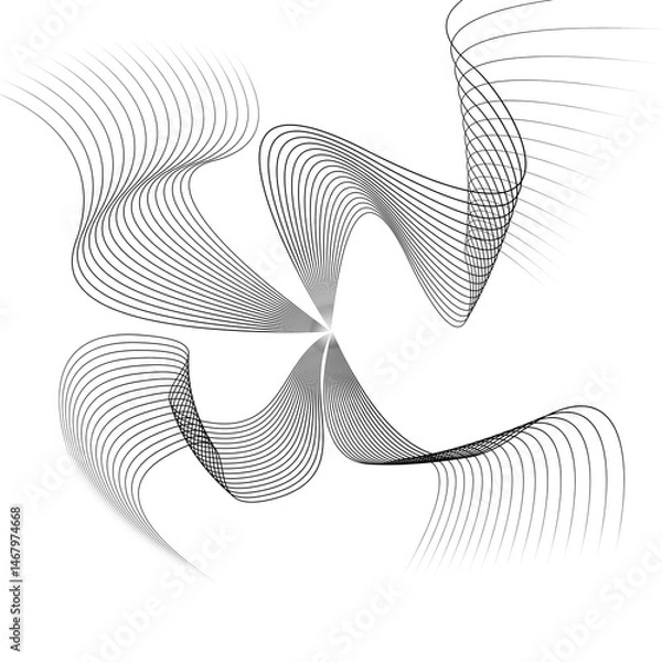 Obraz abstract wave background