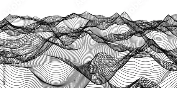 Obraz abstract geometric background