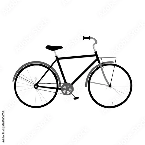 Fototapeta Bicycle: The Eco-Friendly Mode of Transport