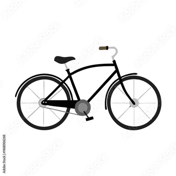 Fototapeta Bicycle: The Eco-Friendly Mode of Transport