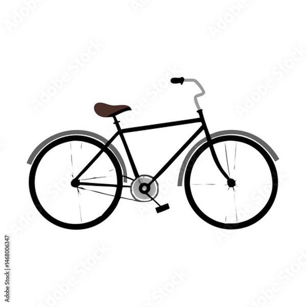 Fototapeta Bicycle: The Eco-Friendly Mode of Transport