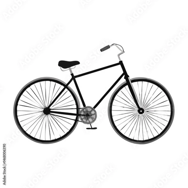 Fototapeta Bicycle: The Eco-Friendly Mode of Transport