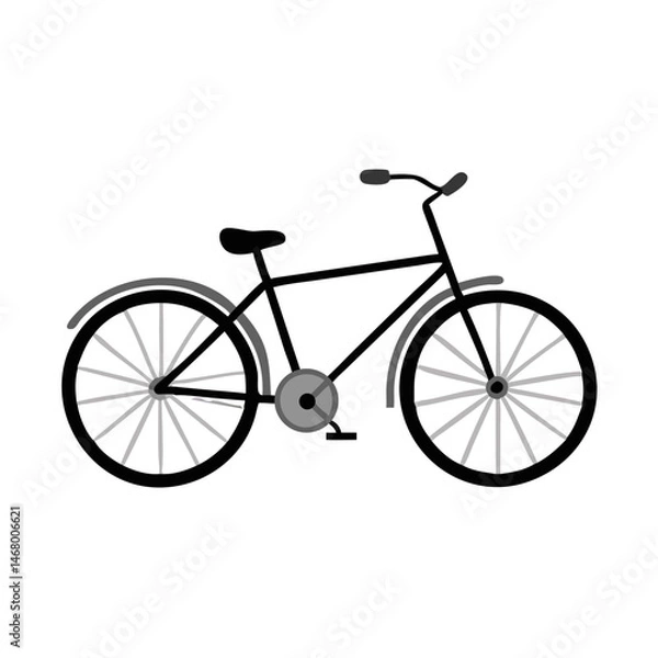 Fototapeta Bicycle: The Eco-Friendly Mode of Transport