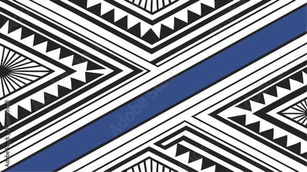 Obraz abstract stripe racing background kit designs for wrapping a vehicle