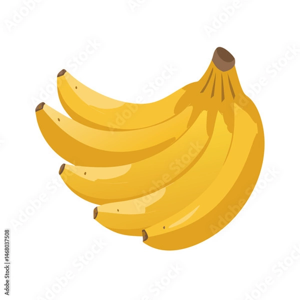 Fototapeta Bananas: The Delicious and Nutritious Fruit