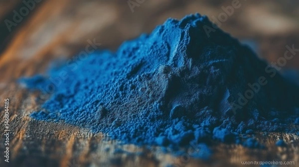 Obraz Deep indigo powder mound