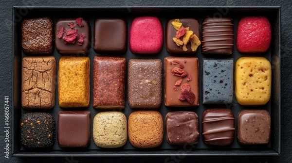 Obraz Exquisite assortment of artisanal chocolates