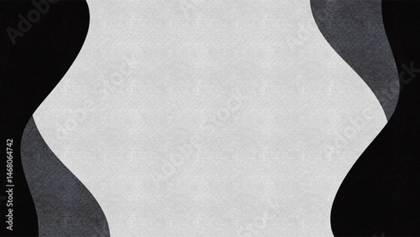 Obraz Gradient background color gradient concept graphic illustration. Gray wave