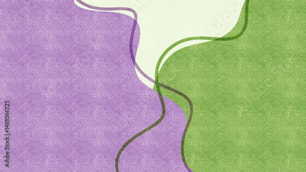 Obraz Gradient background color gradient concept graphic illustration. Purple curve