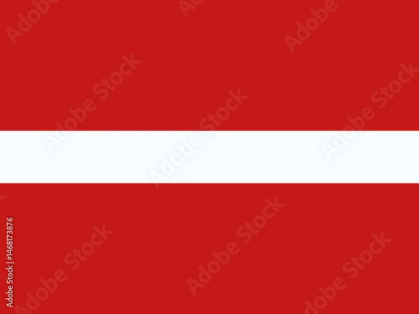Fototapeta Flag of Latvia