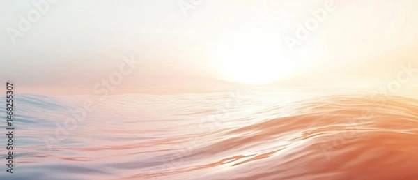 Obraz Sunrise Ocean Waves