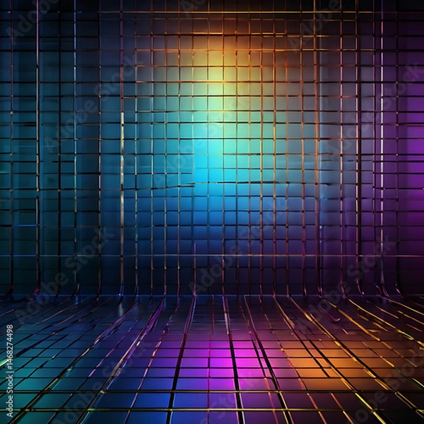 Fototapeta Futuristic Tech Background